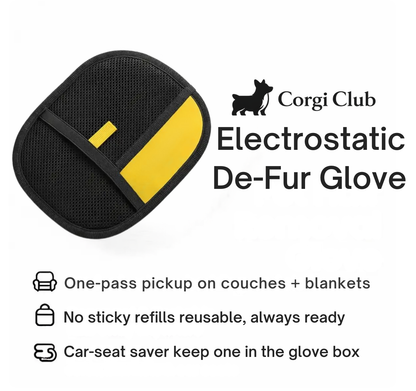 Electrostatic De-Fur Glove